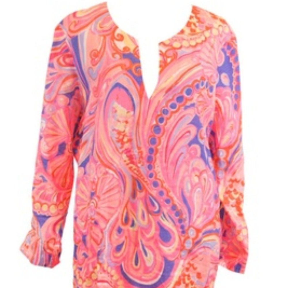 Vintage Lilly Pulitzer Patterned Dress